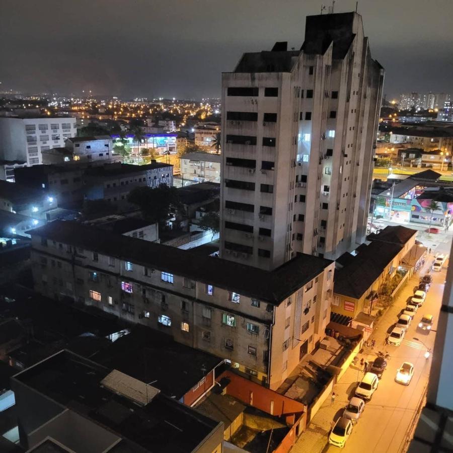 Flat Completo Novo A 350M Da Praia Com Piscina São Vicente Eksteriør bilde