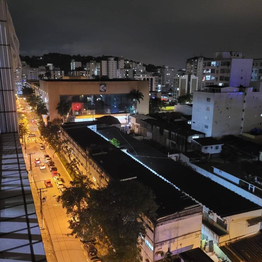 Flat Completo Novo A 350M Da Praia Com Piscina São Vicente Eksteriør bilde